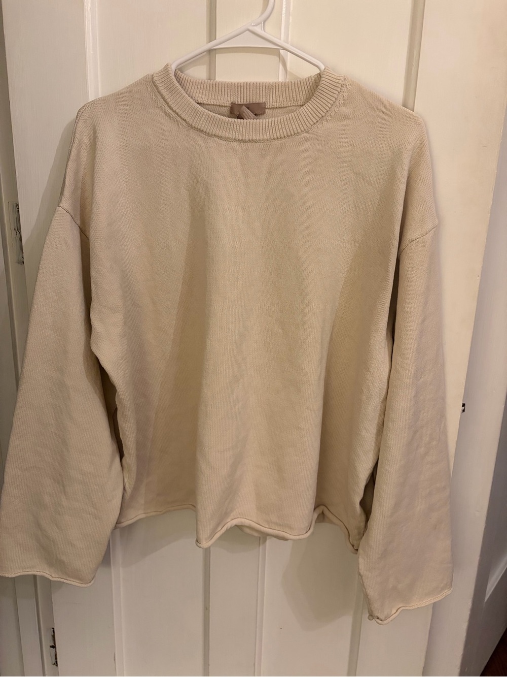 h&m flowy oversized sweater